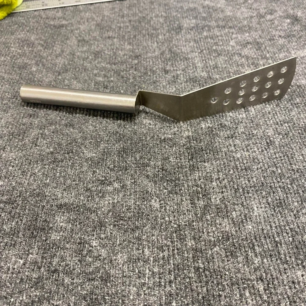 IKEA Stainless Steel Offset Spatula Slotted Turner Perforated Kitchen Utensil